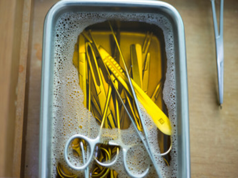 use of sterilization tools