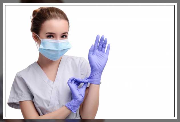 size of dental gloves