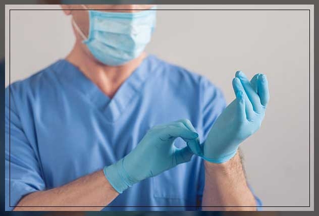 surgical gloves