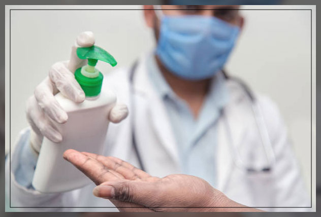 Sanitizer dispenser 7