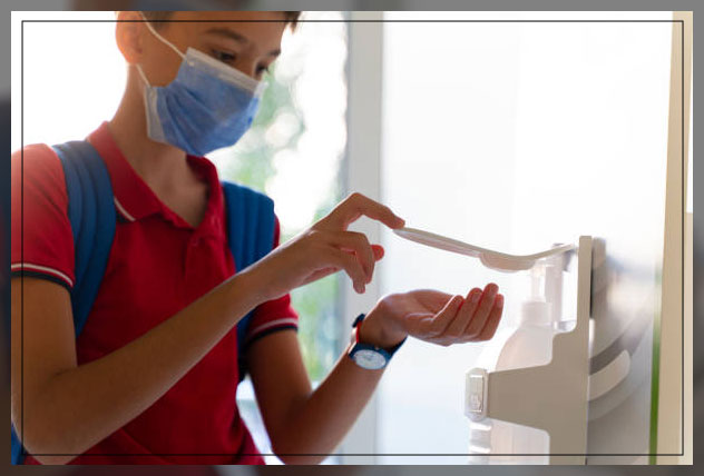 Sanitizer dispenser 8