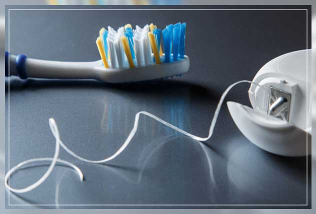 dental tape flossing