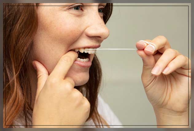 making use of dental tapes